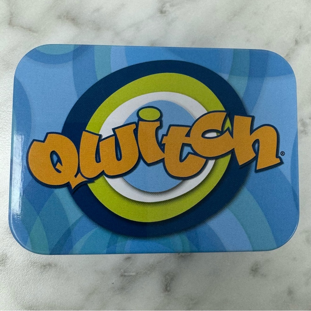 Card Game in Blue and Green